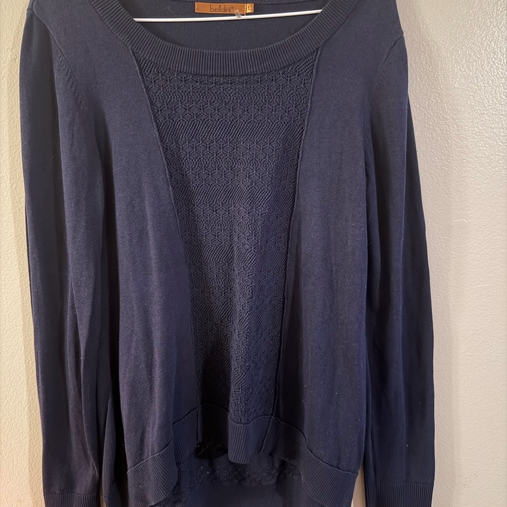 Belldini Navy Blue Women's Cardigan‎